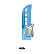 Wind Banner 3D Kit Completo Dentista Dupla Face Modelos