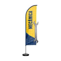 Wind Banner 3D Kit Completo Faca Dupla Face Vários Temas