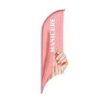 Wind Banner 3D Manicure Dupla Face Somente Tecido 170X70Cm