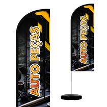 Wind Banner Completo 2,10m Auto Peças