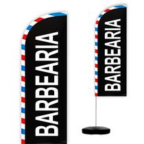 Wind Banner Completo 2,10m Barbearia M2