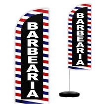 Wind Banner Completo 2,10m Barbearia M3 Wind Banner Completo 2,10m Barbearia M3