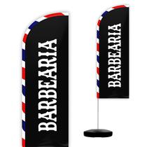 Wind Banner Completo 2,10m Barbearia M4 Wind Banner Completo 2,10m Barbearia M4