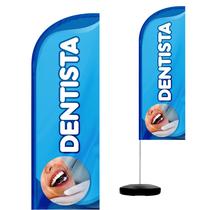 Wind Banner Completo 2,10m Dentista Wind Banner Completo 2,10m Dentista
