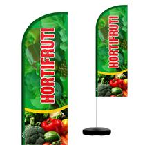 Wind Banner Completo 2,10m Hortifruti