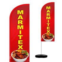 Wind Banner Completo 2,10m Marmitex Wind Banner Completo 2,10m Marmitex