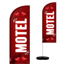 Wind Banner Completo 2,10m Motel