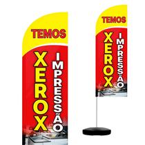 Wind Banner Completo 2,10m Xerox e impressão