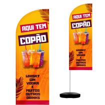 Wind Banner Completo de 2,10m Copão De Whisk, Gin, Vodka e Muitos Outros Drinks Wind Banner Completo de 2,10m Copão De Whisk, Gin, Vodka e Muitos Outros Drinks
