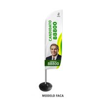 Wind Banner Persnalizado Comercio Eleição Lanchonete 1,80mt