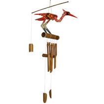 Wind Chime Cohasset Gifts Bamboo Scarlet Bobbing Head Bird Wind Chime Cohasset Gifts Bamboo Scarlet Bobbing Head Bird