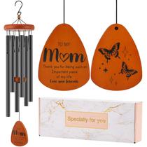 Wind Chime Oprever, 81 cm, design de borboleta, presente para mamãe
