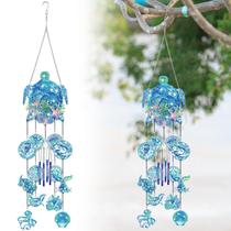 Wind Chimes GlikCeil Blue Diamond Art Ocean Decor