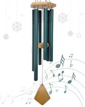 Wind Chimes Howarmer 76 cm Deep Tone Alumínio Verde