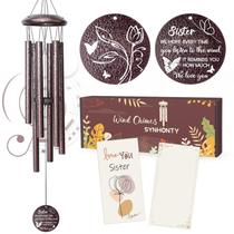 Wind Chimes Synhonty de 25 polegadas para presente de aniversário de irmã