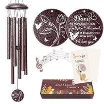 Wind Chimes Synhonty de 25 polegadas para presente de aniversário de netos para vovó Wind Chimes Synhonty de 25 polegadas para presente de aniversário de netos para vovó