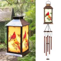 Wind Chimes YHMall 37" Solar Cardinal Outdoor Decor Wind Chimes YHMall 37" Solar Cardinal Outdoor Decor