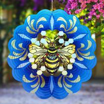 Wind Spinner GOTOME Bee 3D Hanging Wind Spinner Metal 30 cm