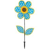 Wind Spinner In the Breeze 2649 Blue Daisy Girassol 40cm