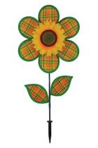 Wind Spinner In the Breeze 2659 Girassol xadrez 30cm Wind Spinner In the Breeze 2659 Girassol xadrez 30cm