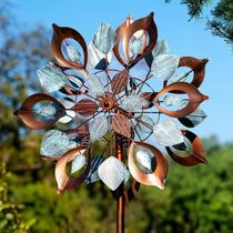 Wind Spinner Lariander Outdoor Metal 214 cm para jardim Wind Spinner Lariander Outdoor Metal 214 cm para jardim