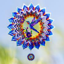Wind Spinner OFEWPAGA Hummingbird 30cm em aço inoxidável Wind Spinner OFEWPAGA Hummingbird 30cm em aço inoxidável