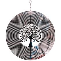 Wind Spinner SPRING SONG Tree of Life em aço inoxidável 3D