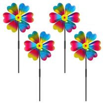 Wind Spinners HADEEONG Sparkly para quintal e jardim, 4 unidades Wind Spinners HADEEONG Sparkly para quintal e jardim, 4 unidades