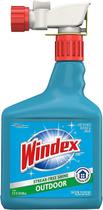 Windex Limpiador de Vidrios para Exteriores 946ml con Adaptador para Manguera