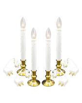 Window Candle New Ideal Lights Daily Timer 4PK Heavy Base