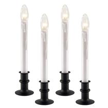 Window Candles 612 Vermont LED ultrabrilhante com temporizador (pacote com 4) Window Candles 612 Vermont LED ultrabrilhante com temporizador (pacote com 4)