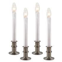 Window Candles 612 Vermont LED ultrabrilhante com temporizador (pacote com 4) Window Candles 612 Vermont LED ultrabrilhante com temporizador (pacote com 4)