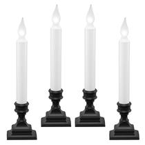 Window Candles 612 Vermont VT-1506A-4 LED com temporizador (pacote com 4) Window Candles 612 Vermont VT-1506A-4 LED com temporizador (pacote com 4)