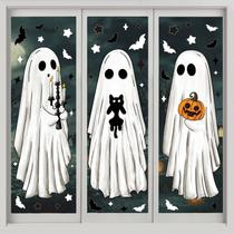 Window Clings Heirloom Haven Halloween Ghosts Bats Cat Pumpki Window Clings Heirloom Haven Halloween Ghosts Bats Cat Pumpki