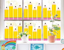 Window Colings Whaline Pencil Back to School 9 folhas