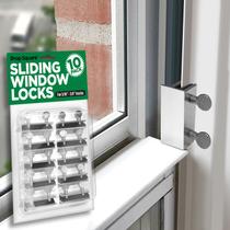 Window Locks Shop Square, pacote com 10 unidades verticais e horizontais