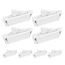 Window Sash Vent Stops, pacote com 8 unidades 1714WHITE para janelas de vinil Window Sash Vent Stops, pacote com 8 unidades 1714WHITE para janelas de vinil