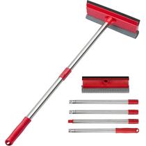 Window Squeegee Bryquelin 15,9 cm com alça longa 55 cm 2 em 1 Window Squeegee Bryquelin 15,9 cm com alça longa 55 cm 2 em 1