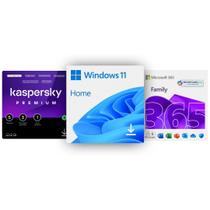 Windows 11 Home + Microsoft 365 Family + Kaspersky Premium 5 Dispositivos Windows 11 Home + Microsoft 365 Family + Kaspersky Premium 5 Dispositivos