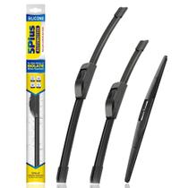 Windshield Wipers 5 PLUS, conjunto de reposição de silicone com 3