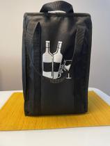 Wine Bag Bolsa Térmica Porta Vinhos 2 Garrafas Personalizada - LEV