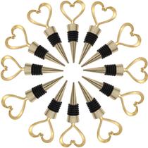 Wine Bottle Stopper WAYTOSUC Heart Wedding Favors (24)