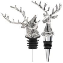 Wine Pourer and Stopper Coitak Deer Head para garrafa de vinho