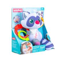 Winfun - Pelucia Chocalho Guaxinim