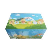 Winnie the Pooh Temporada Chuvosa Tema Caixa Cega Modelo Boneca Kawaii Animação Crianças Brinquedos