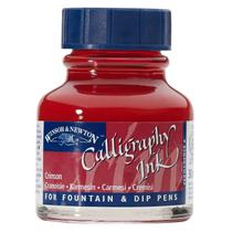 Winsor & Newton Calligraphy Tinta para Caligrafia, Vermelho (Crimson), 30 ml