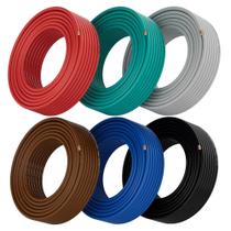 Wire Mygatti 16 AWG Kit com 6 Unidades de 15 m de Cabo CCA para Baixa Tensão