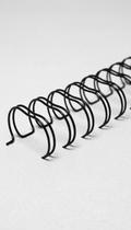 Wire-o 5/8" Passo 2x1 Preto A4 - Pacote C/ 50 Wire-o 5/8" Passo 2x1 Preto A4 - Pacote C/ 50