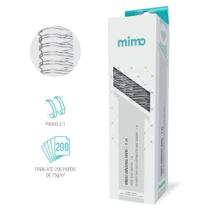 Wire-o Espiral 1" Prata 2:1 22 anéis Metal Mimo - 18 unidades