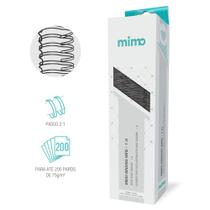 Wire-o Espiral 1" Preto 2x1 22 anéis Metal Mimo - 18 unidades Wire-o Espiral 1" Preto 2x1 22 anéis Metal Mimo - 18 unidades